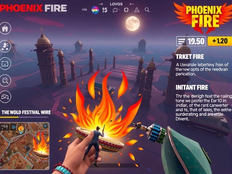 Phoenix Fire Indian festival event showcasing Diwali celebration